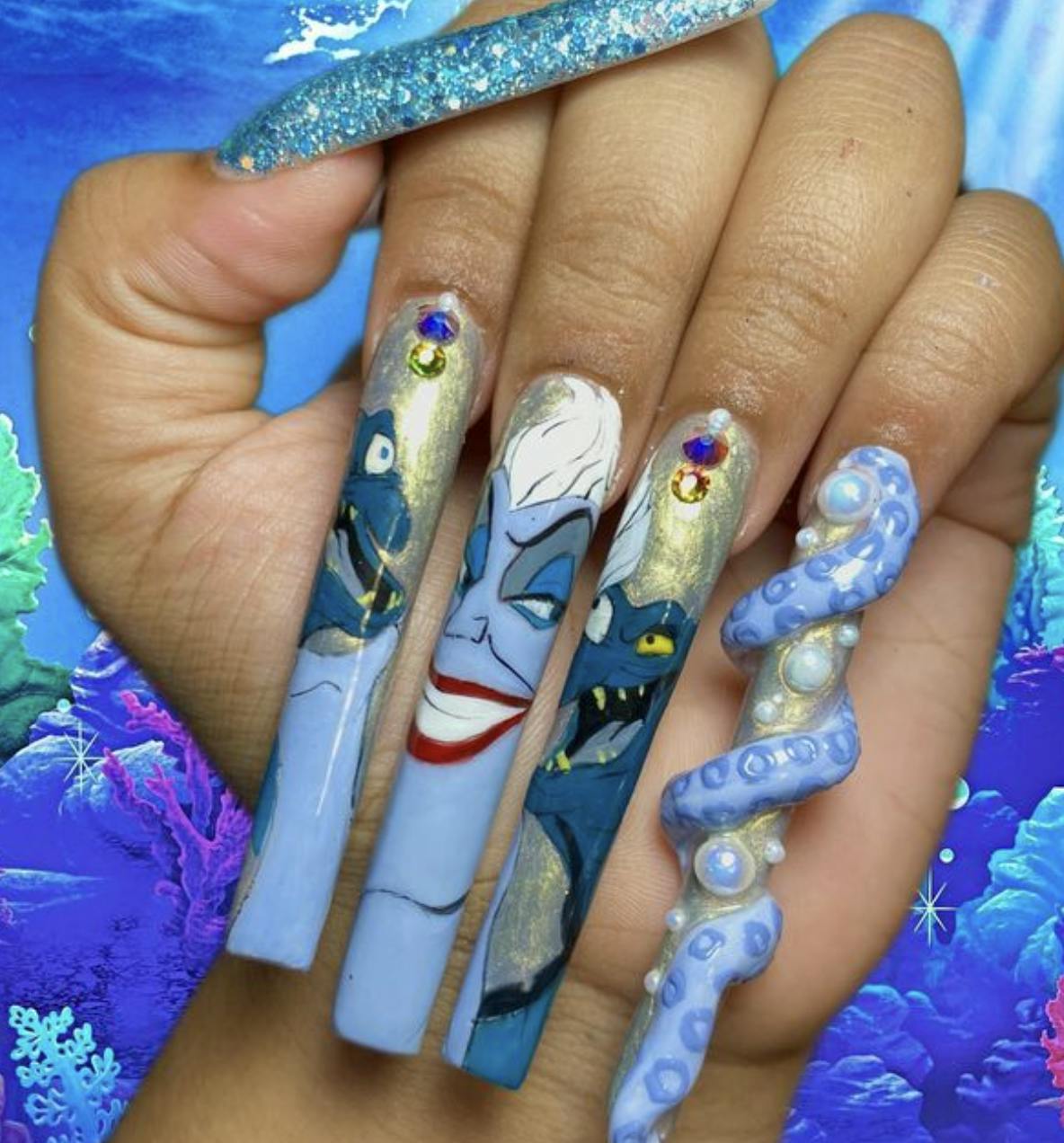 Disney Acrylnägel